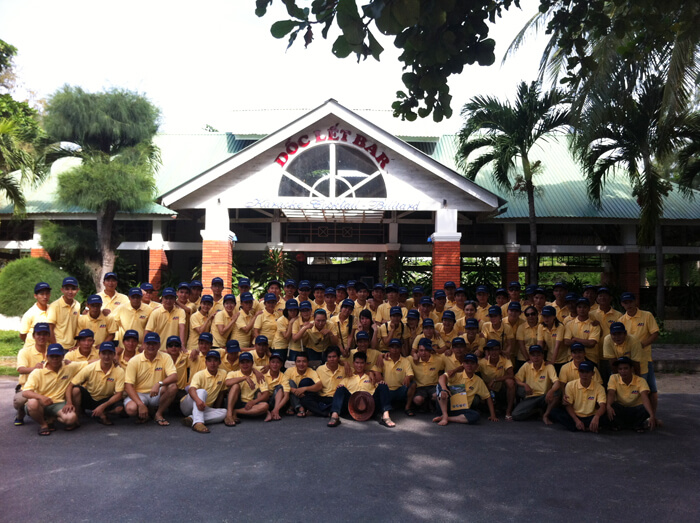 AFI company has organized Team Building Program for all staffs at Doc Let Beach, Nha Trang